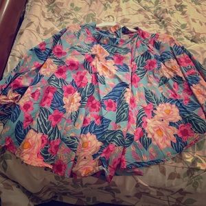 Tropical print Hell Bunny Skirt